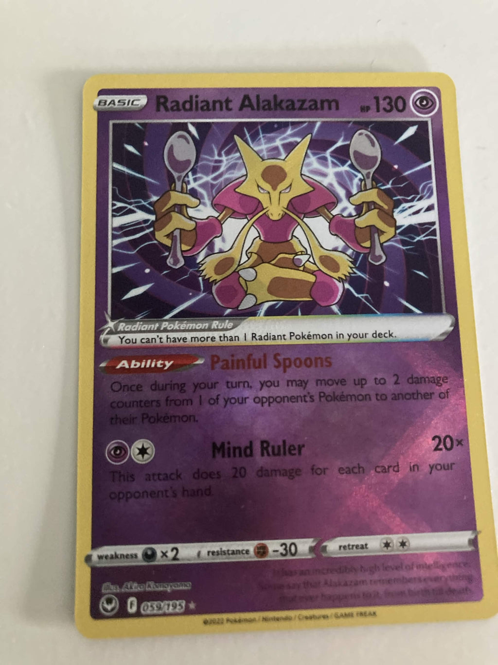 radiant alakazam