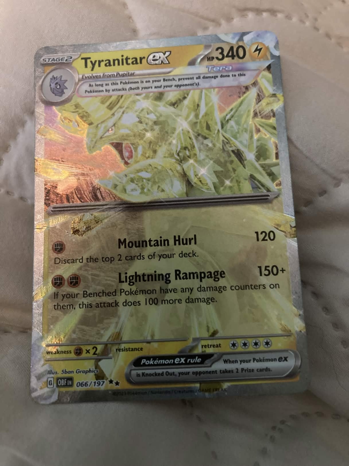 Tyranitar ex (066/197)