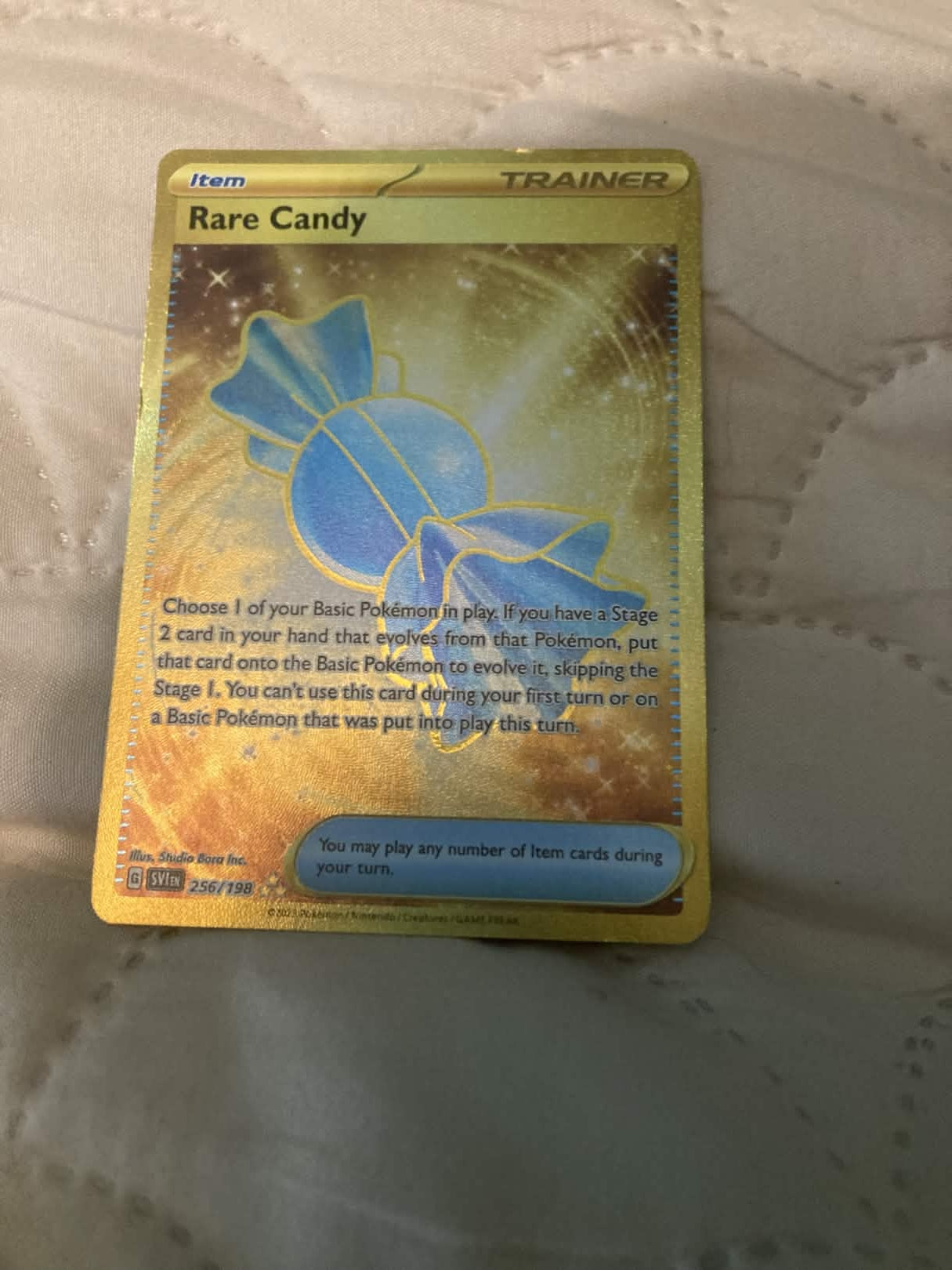 gold rare candy