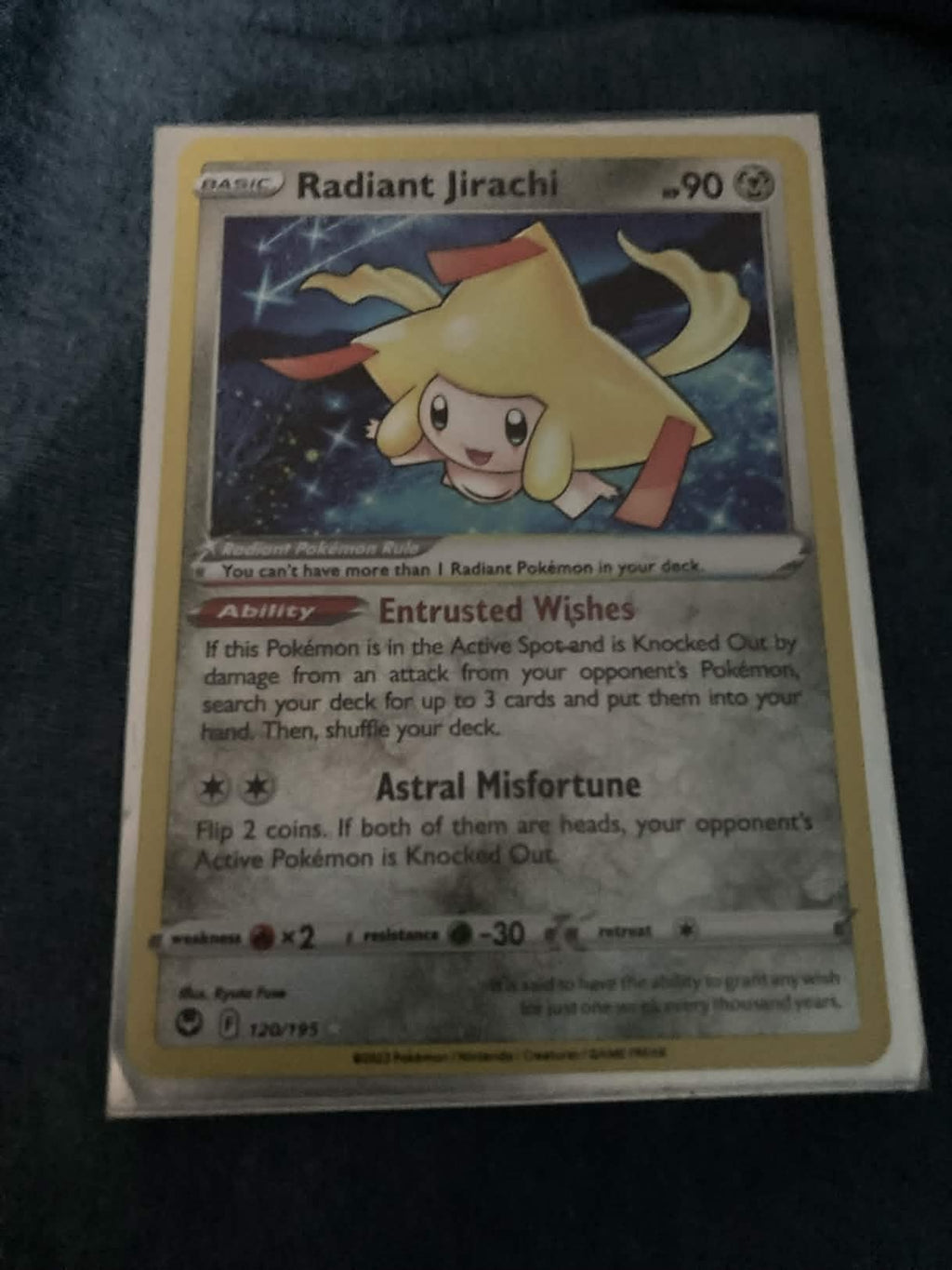 radiant Jirachi Pokémon