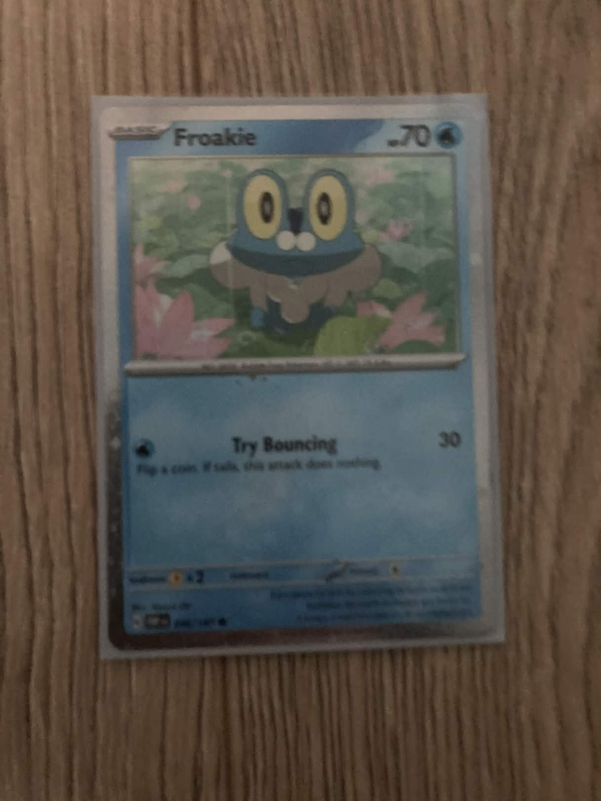 froakie cosmos holo obsidian flames