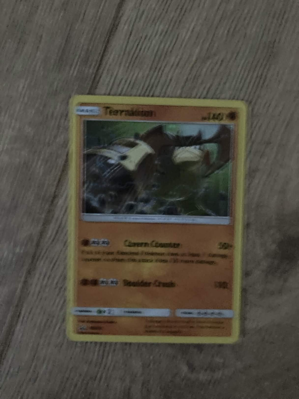 Terrakion cosmos holo promo